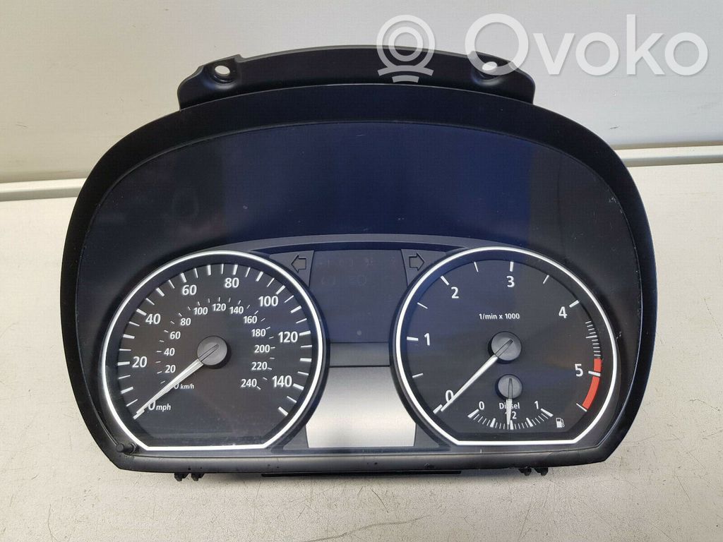 BMW 1 E81 E87 Speedometer (instrument cluster) 