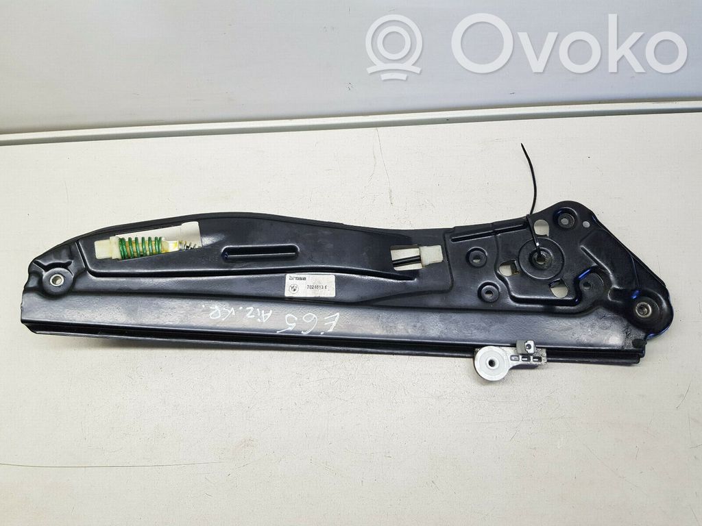 Mechanizm podnoszenia szyby tylnej bez silnika   7024813E,NR6991
