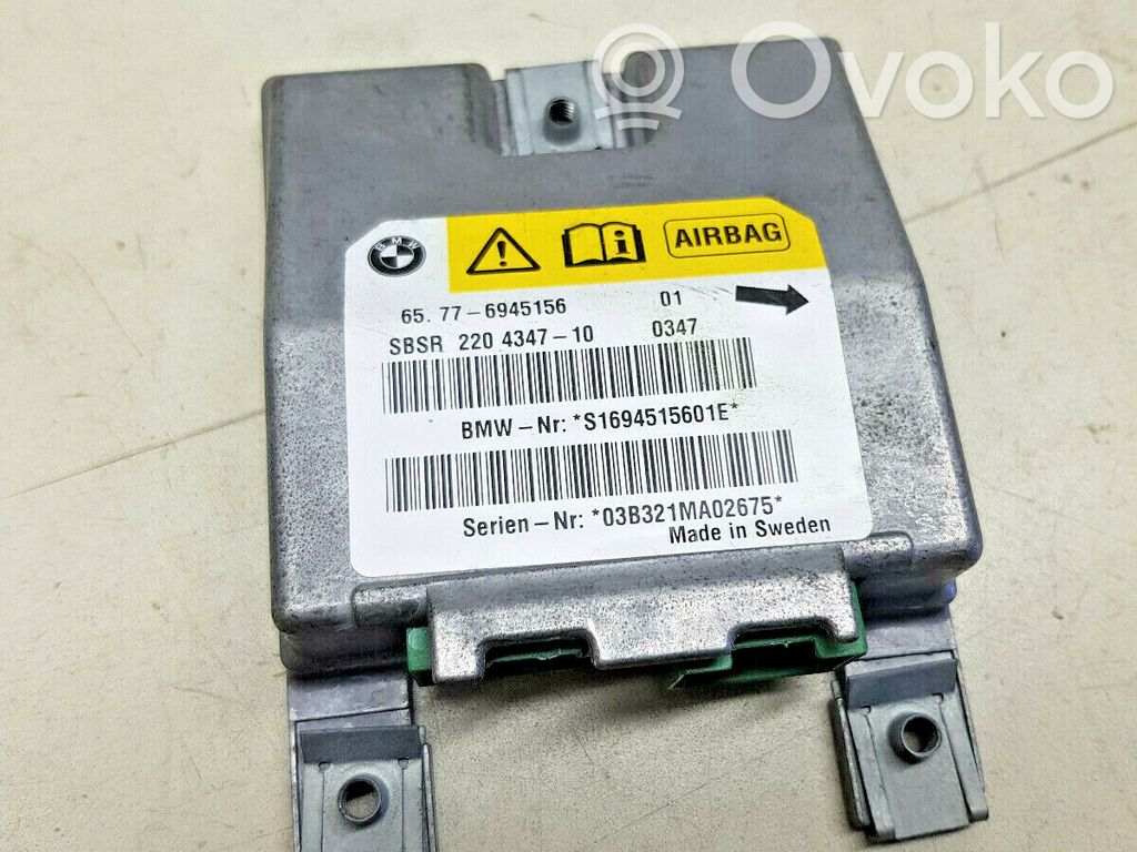 BMW 5 E60 E61 Airbag control unit/module 