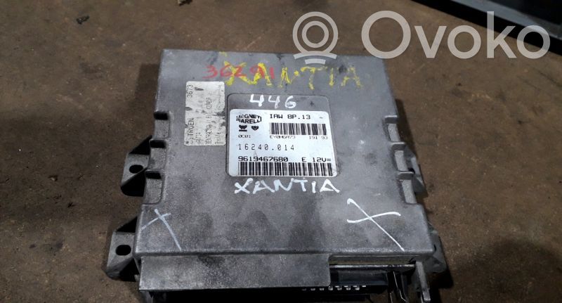Engine control unit/module   IAW8P13,16240014,9619467680