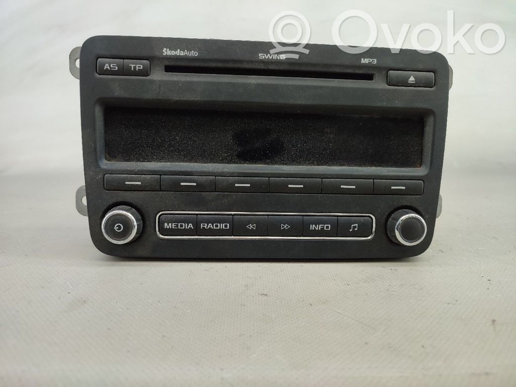 Skoda Fabia Mk2 (5J) Unitate principală radio/CD/DVD/GPS 