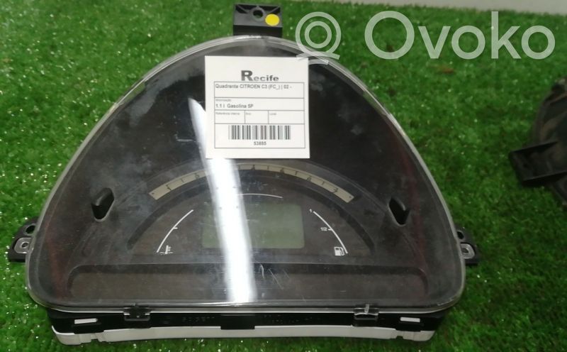 Speedometer (instrument cluster)   P9645994280