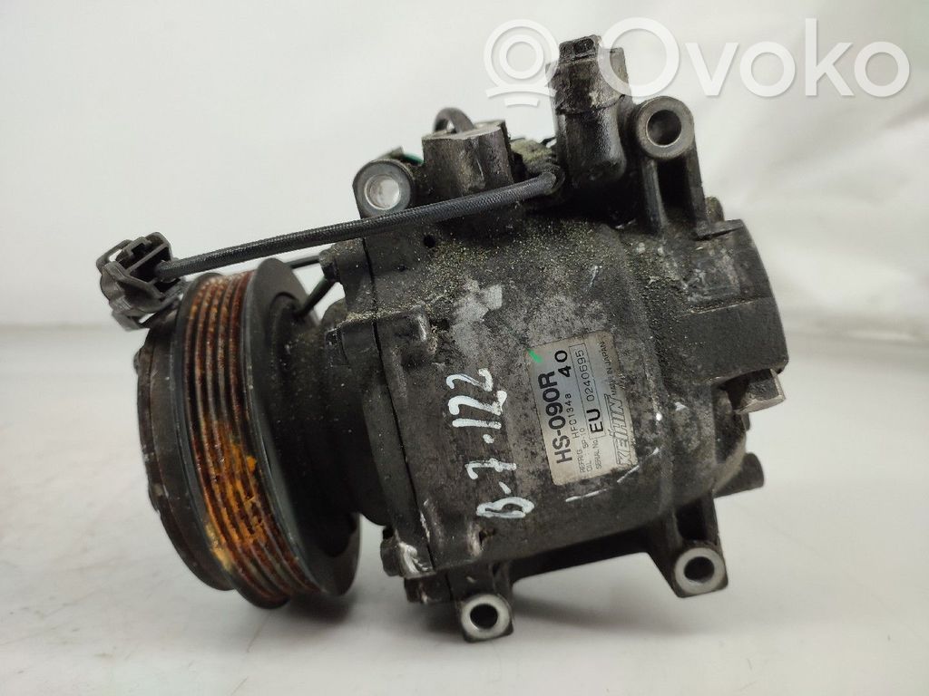 Air conditioning (A/C) compressor (pump)   HS090R,EU0240695