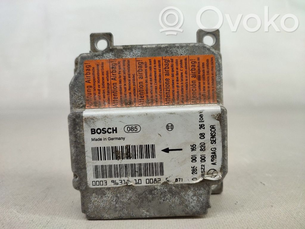 Airbag control unit/module   0285001165,0018200826