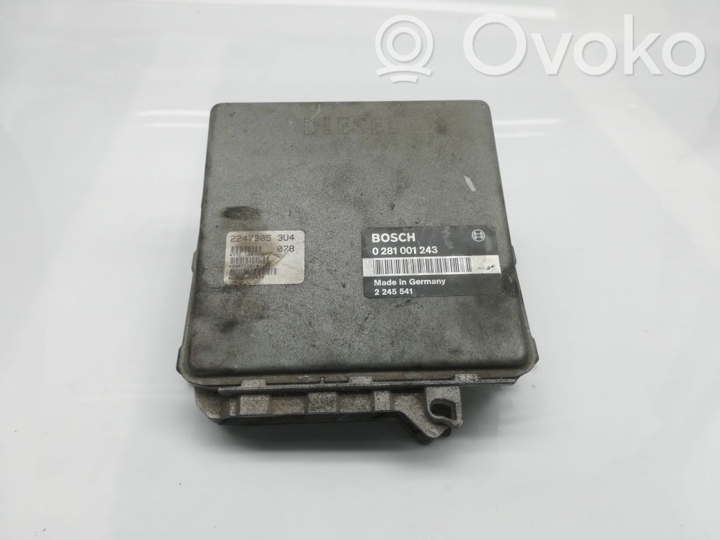 Moottorin ohjainlaite/moduuli   0281001243,2247305
