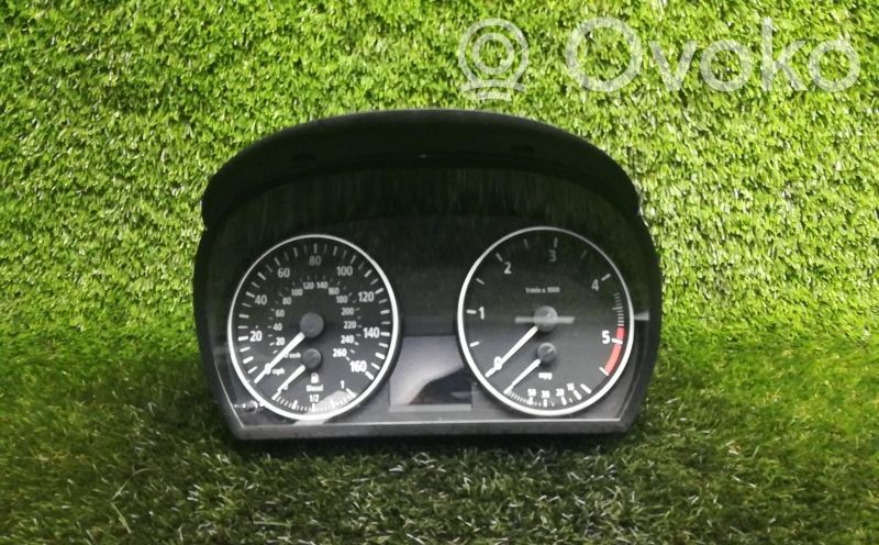 BMW 3 E90 E91 Speedometer (instrument cluster) 