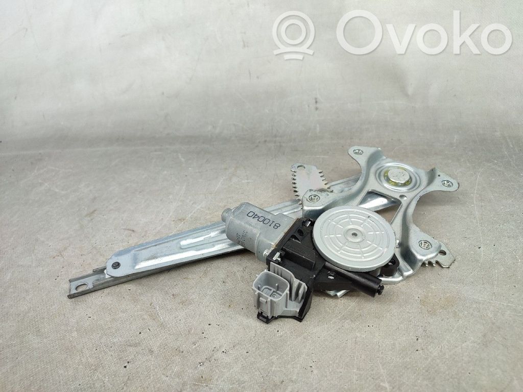 Nissan Juke I F15 Mechanizm podnoszenia szyby tylnej bez silnika 