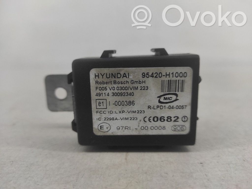 Ignition-blocking relay   95420H1000