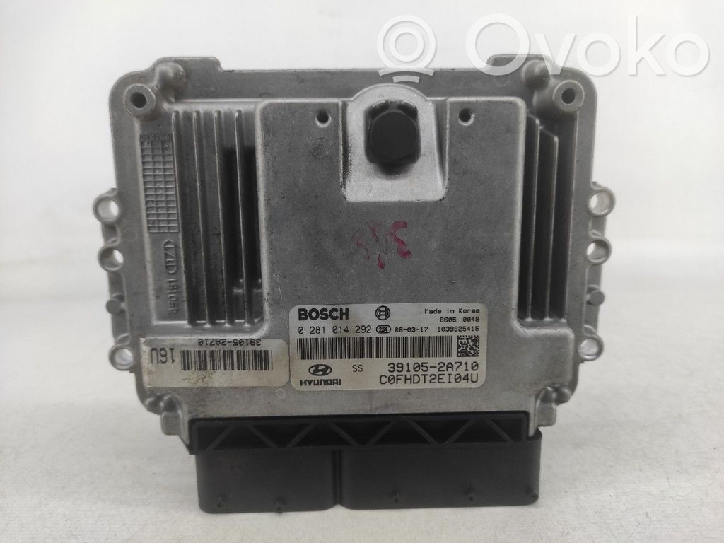Engine control unit/module   0281014292,391052A710,C0FHDT2EI04U