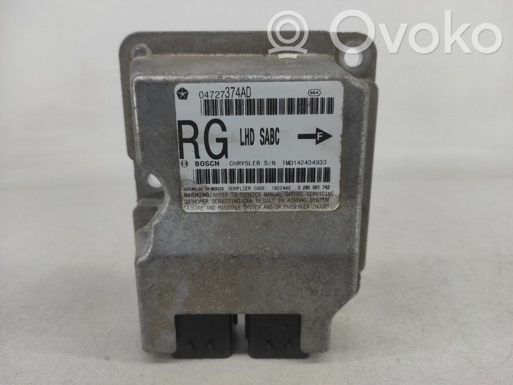 Chrysler Voyager Unitate/modul de comandă airbaguri 