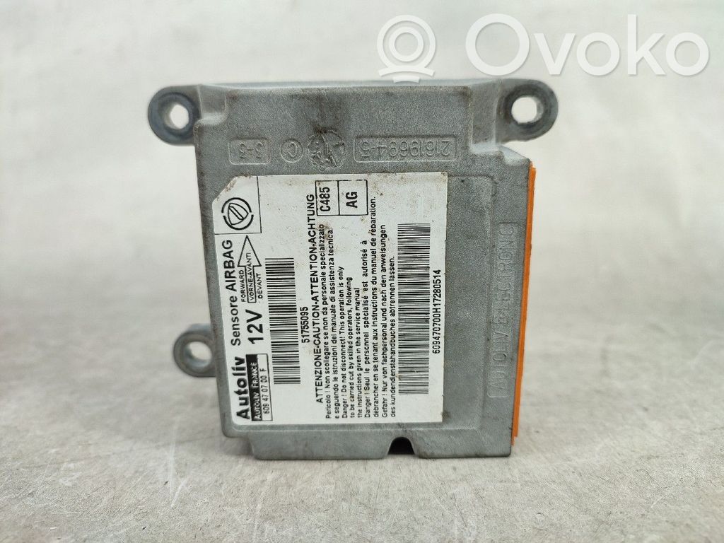 Airbag control unit/module   609470700F,51755095