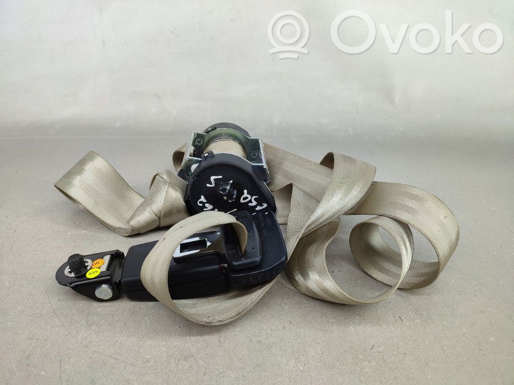 Takaistuimen turvavyö   4L0857811
