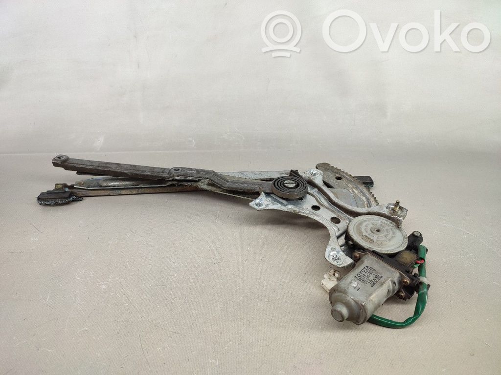 Toyota Corolla Verso E110 Meccanismo di sollevamento del finestrino anteriore senza motorino