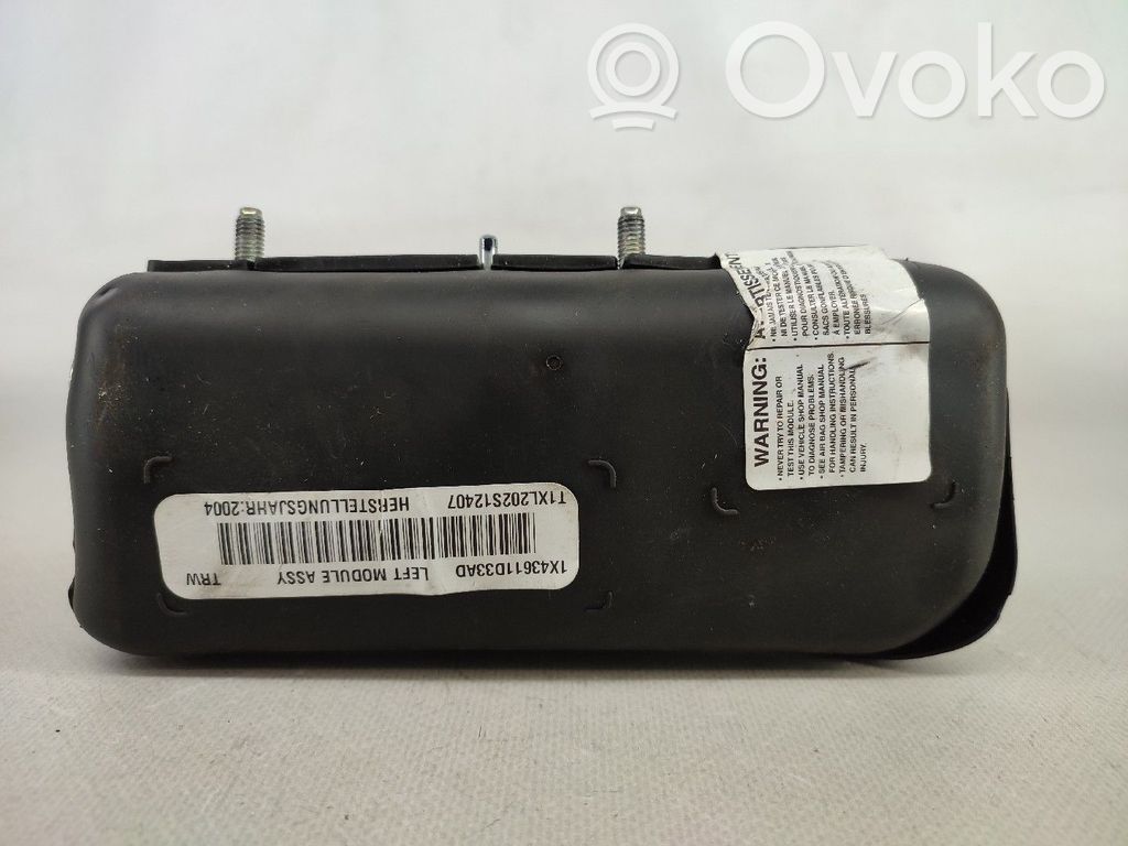 Istuimen turvatyyny   1X43611D33AD,T1XL202S12407
