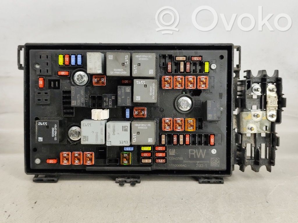 Opel Astra J Unidad de control SAM 