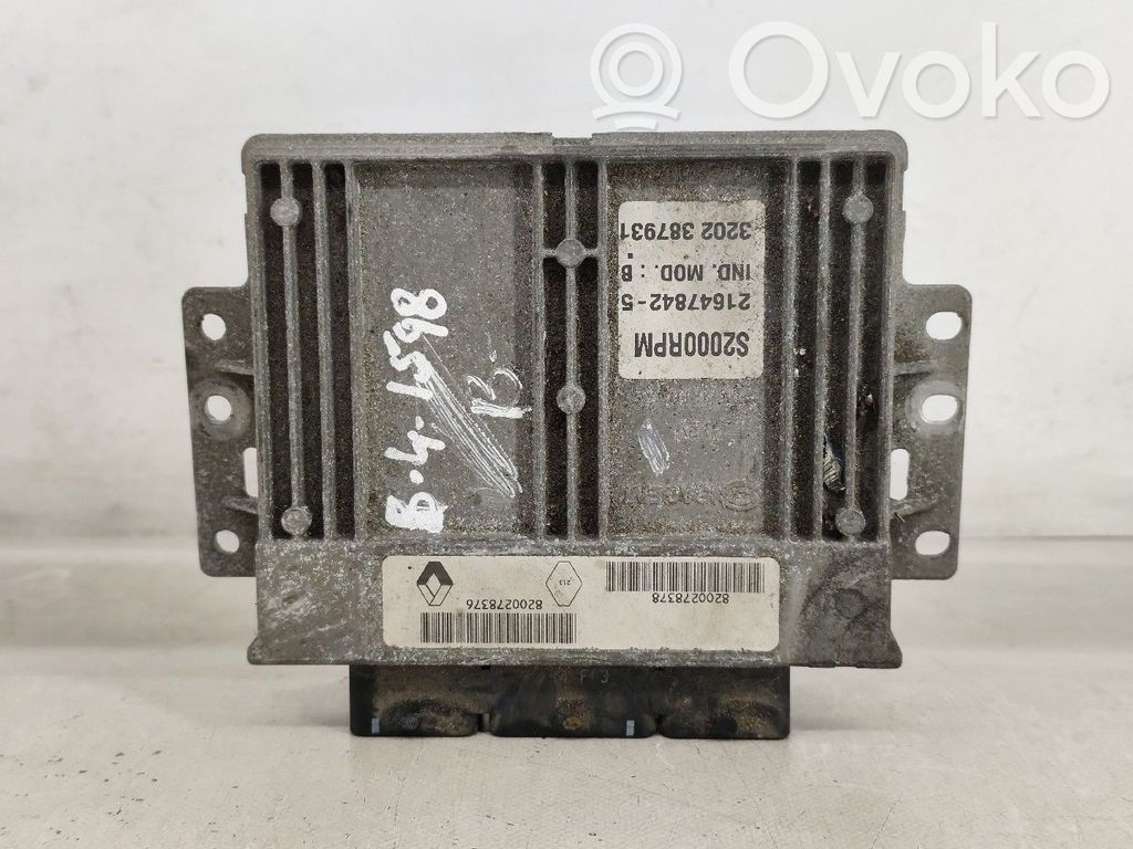 Engine control unit/module   8200278378,3202387931,8200278376