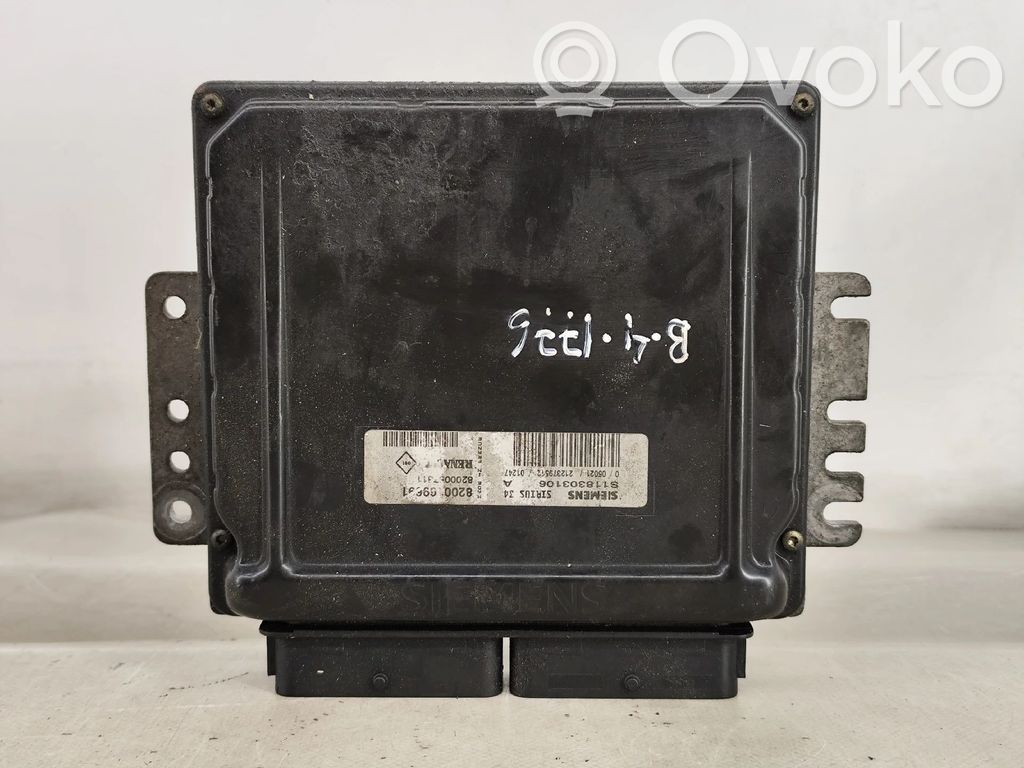 Renault Clio II Sterownik / Moduł ECU