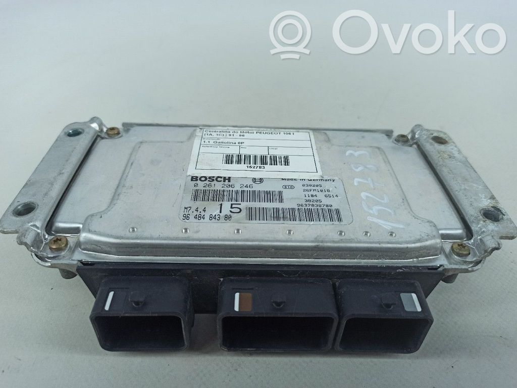 Peugeot 106 Sterownik / Moduł ECU 