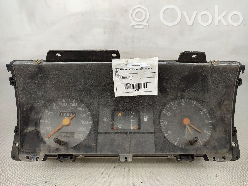Ford Orion Speedometer (instrument cluster) 
