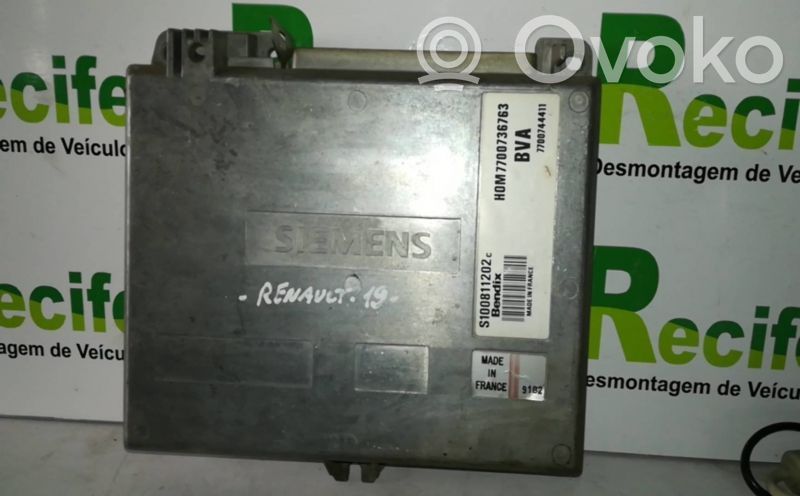 Renault 19 Engine control unit/module 