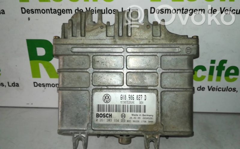 Engine control unit/module   6K0906027D,0261203934