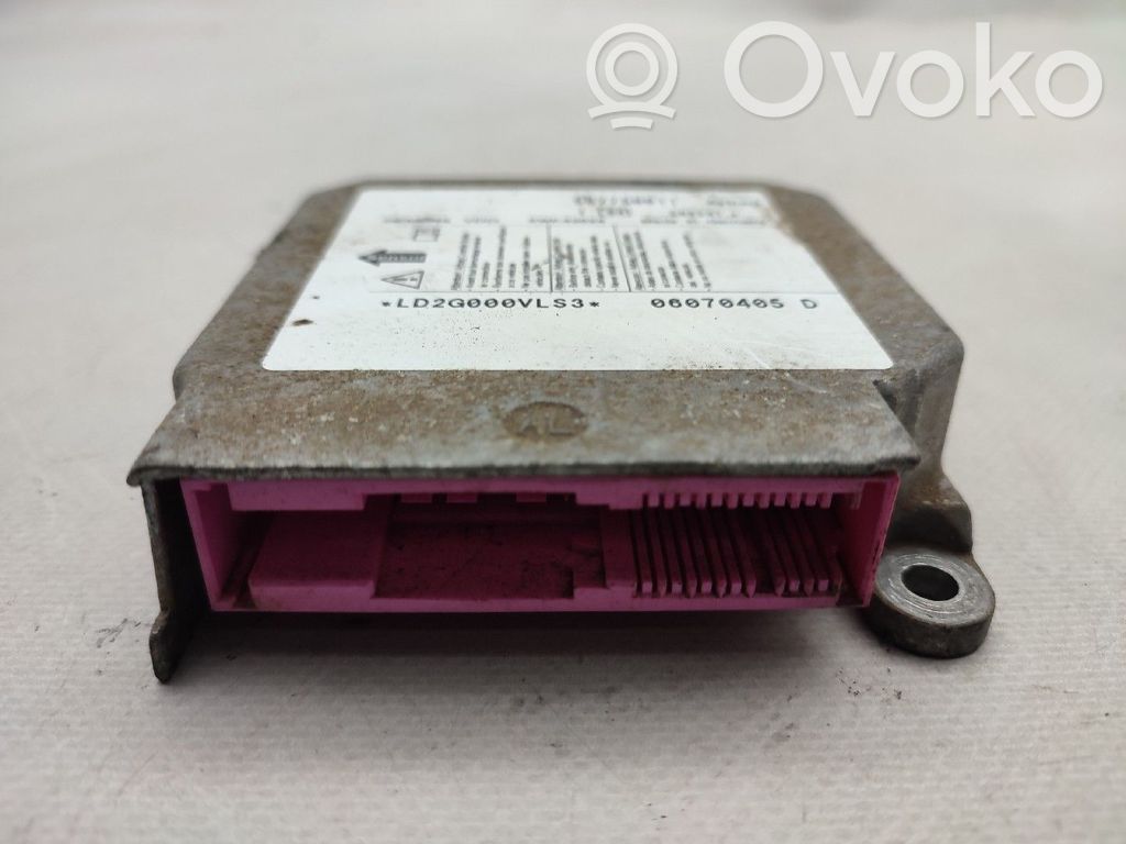 Airbag control unit/module   587750011,0607405D