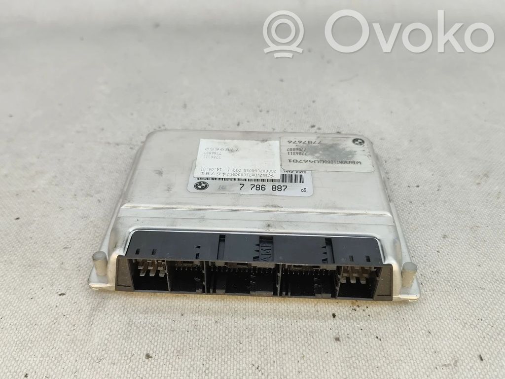 Engine control unit/module   7786887,7787676