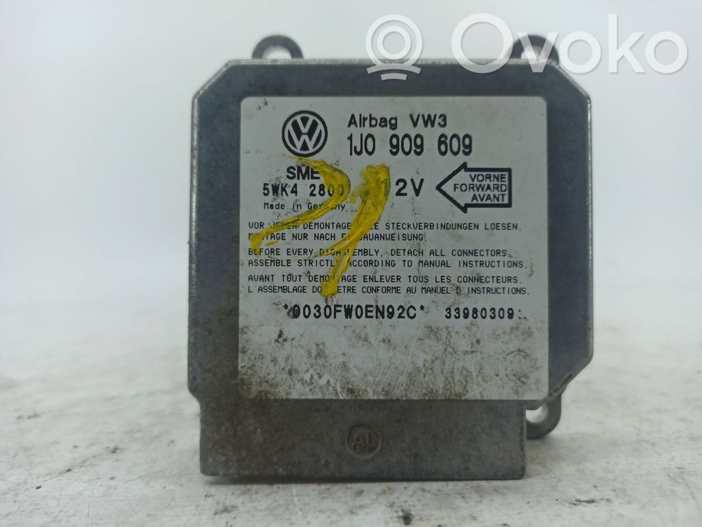 Unidad de control/módulo del Airbag   1J0909609