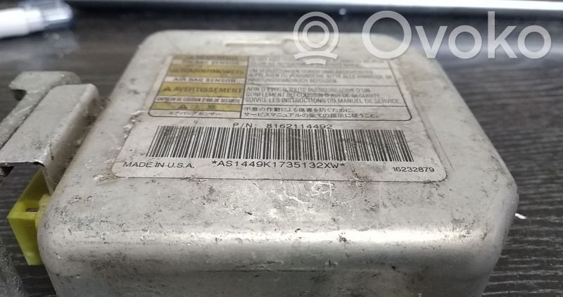Airbag control unit/module   8162114492,AS1449K1735132XW