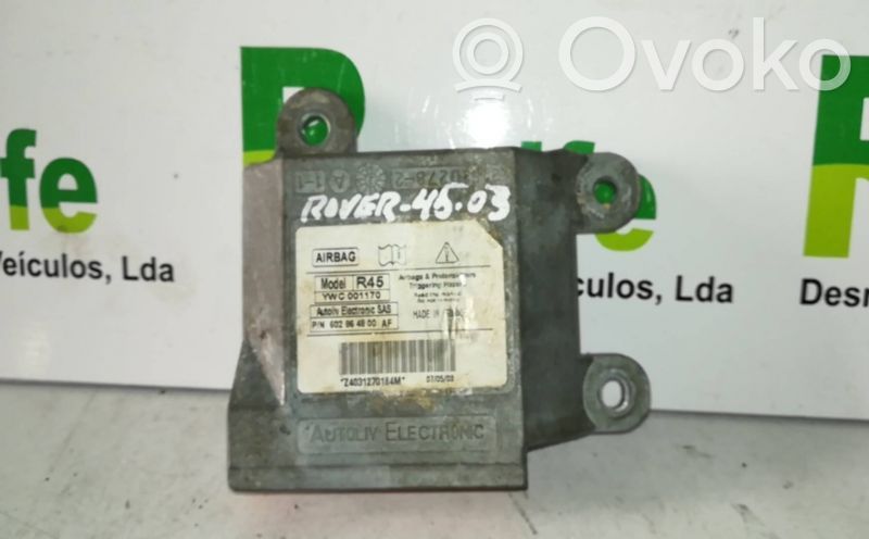 Module de contrôle airbag   602864800