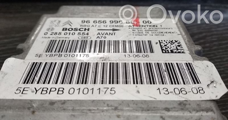Airbag control unit/module   0285010554,966569968000,BOSH