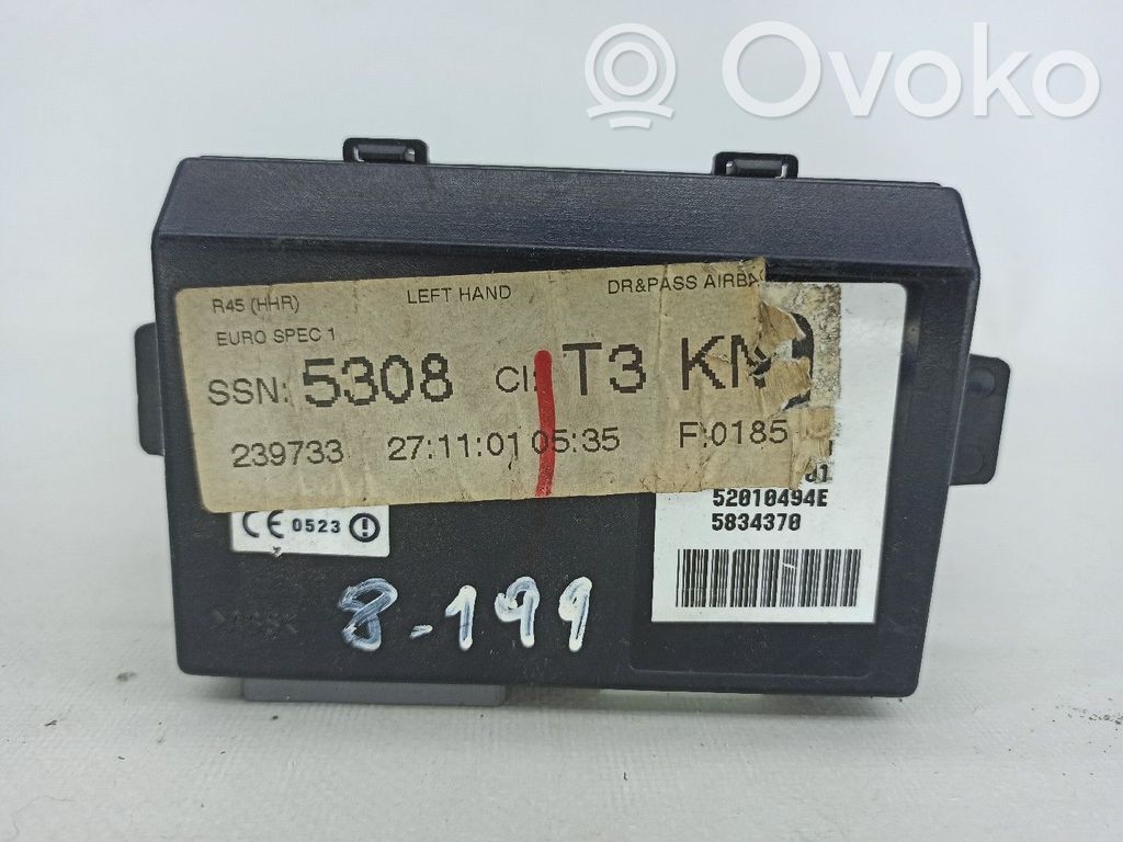 Ignition-blocking relay   52010494E