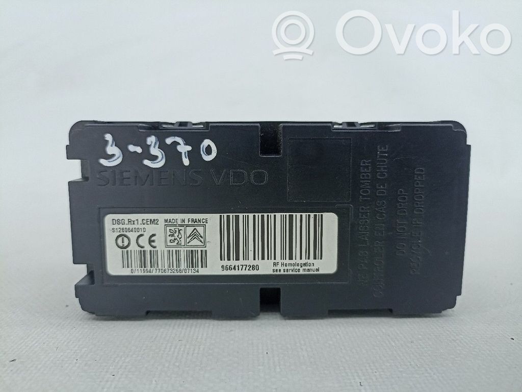 Citroen C6 Unidad de control/módulo del motor 