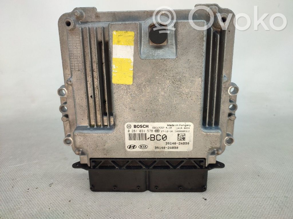 Sterownik / Moduł ECU   391402ABB0,0281031578