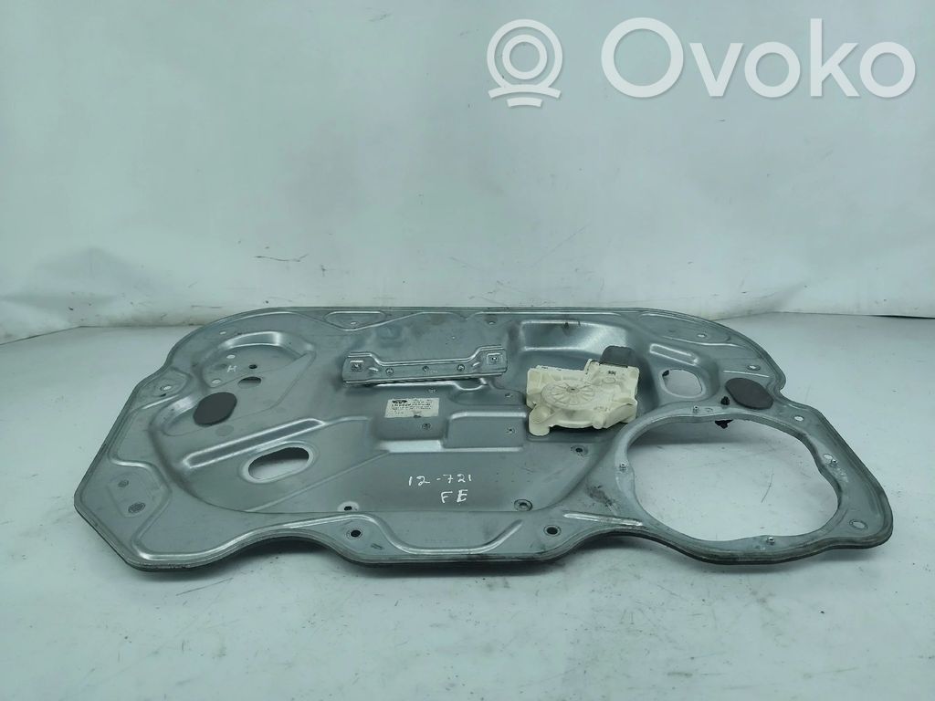 Front window lifting mechanism without motor