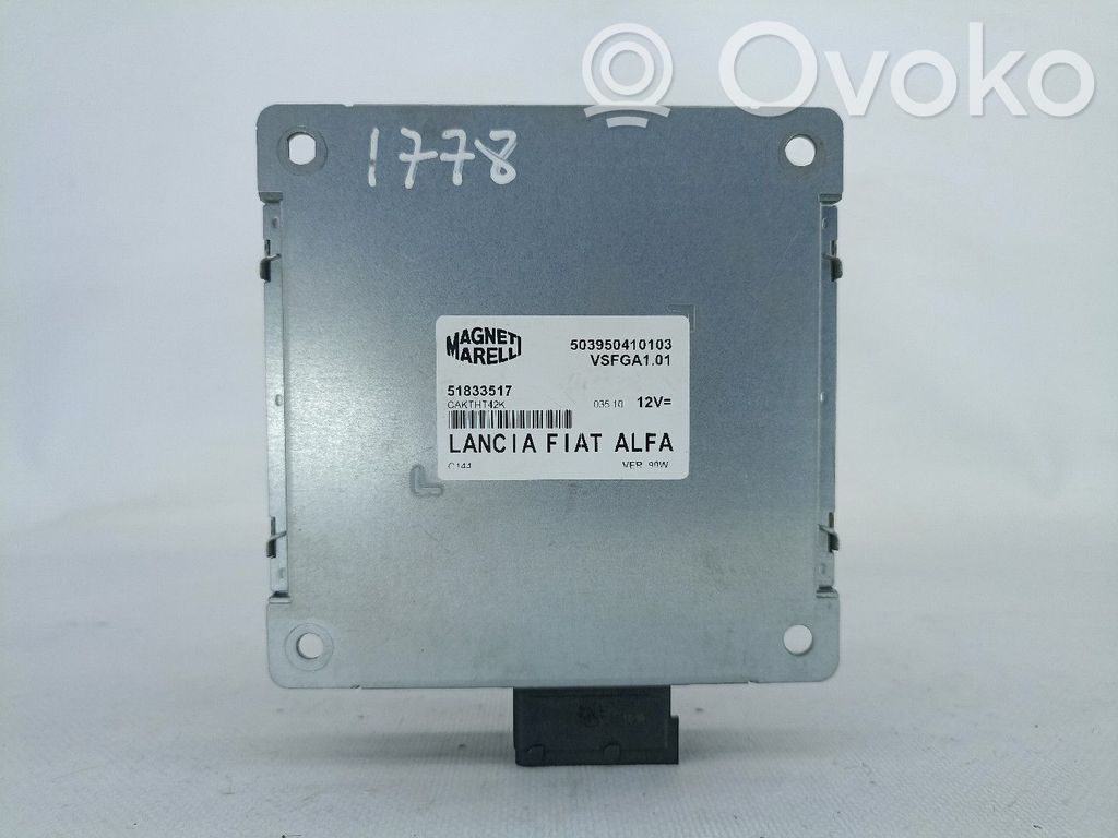 Moottorin ohjainlaite/moduuli   51833517,16PINOS