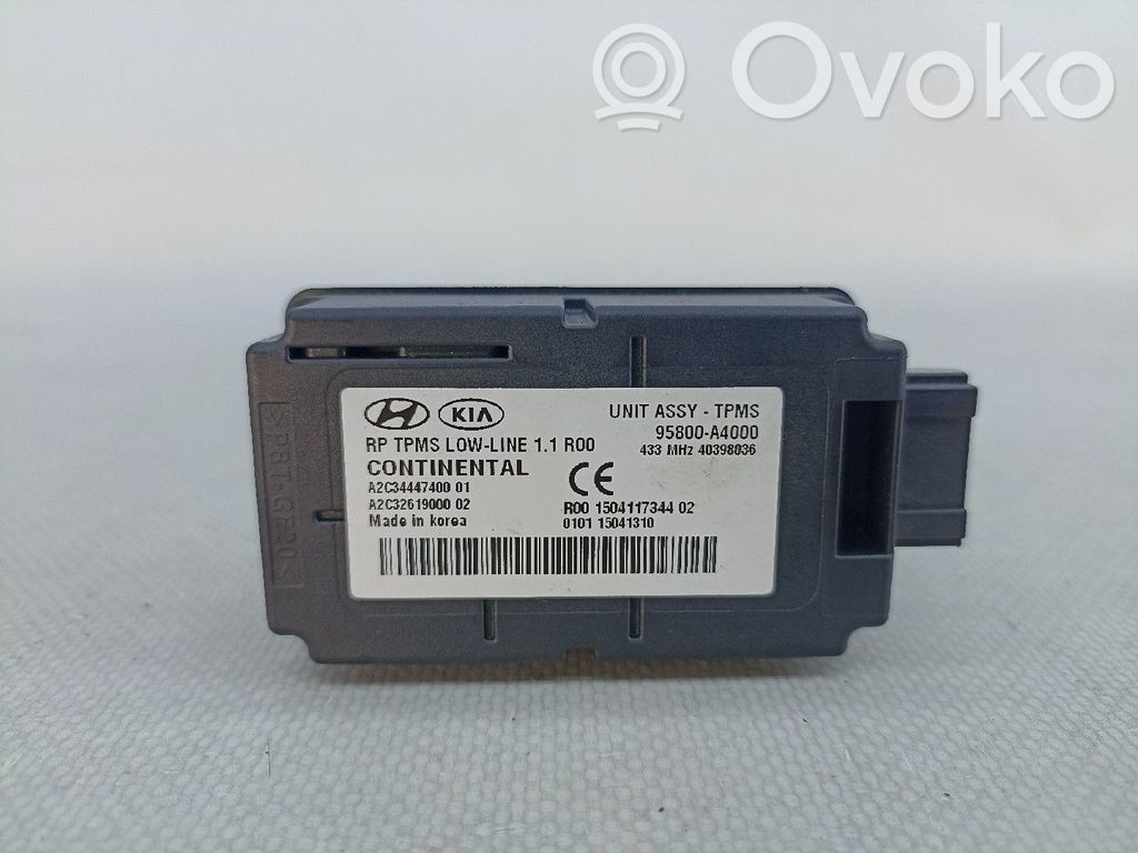 Engine control unit/module   PRESSAO,6PINOS,95800A4000,A2C32619000,A2C34447400,DANOFICHA