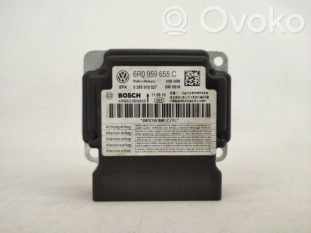 Skoda Fabia Mk2 (5J) Unitate/modul de comandă airbaguri 