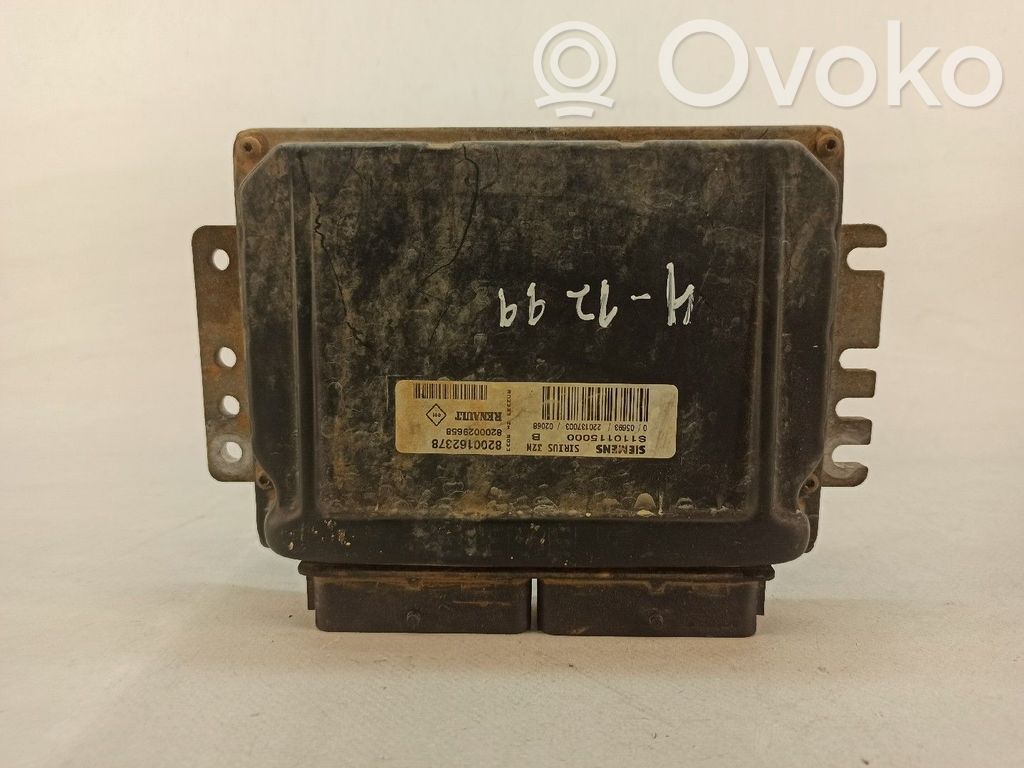 Unidad de control/módulo del motor   8200162378,8200029658,S110115000