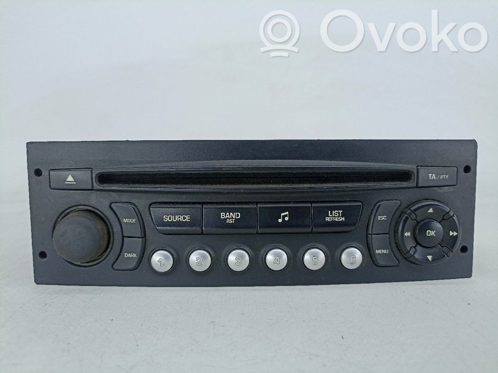 Peugeot 207 Unitate principală radio/CD/DVD/GPS