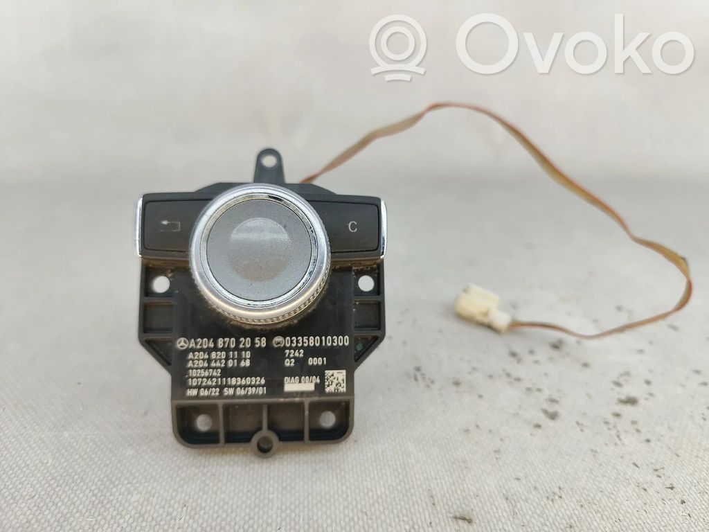 Mercedes-Benz C W204 Interruptor de control multifunción 