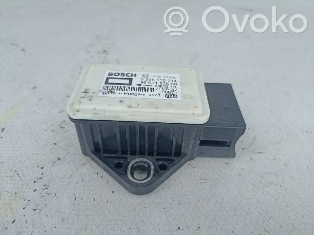 Unidad de control ESP (sistema de estabilidad)   9663187680,0265005714,BOSCH
