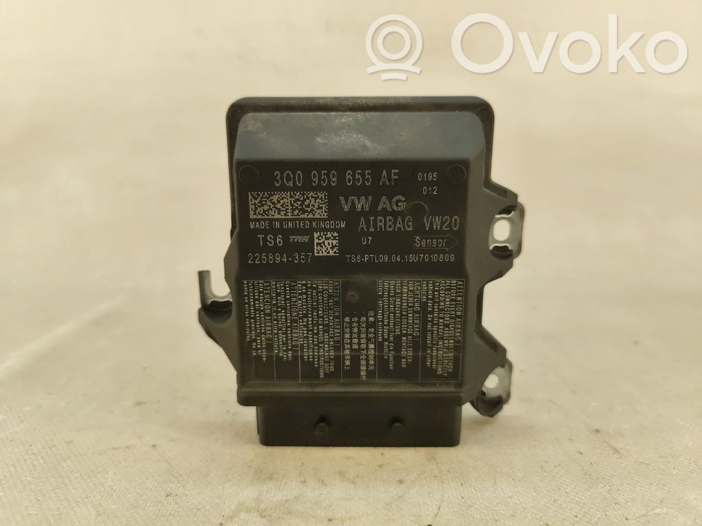 Module de contrôle airbag   3Q0959655AF