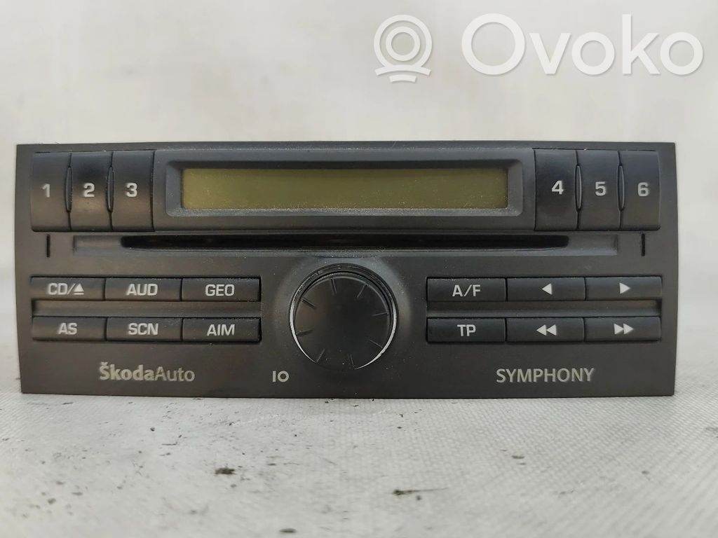 Skoda Fabia Mk1 (6Y) Unité principale radio / CD / DVD / GPS 