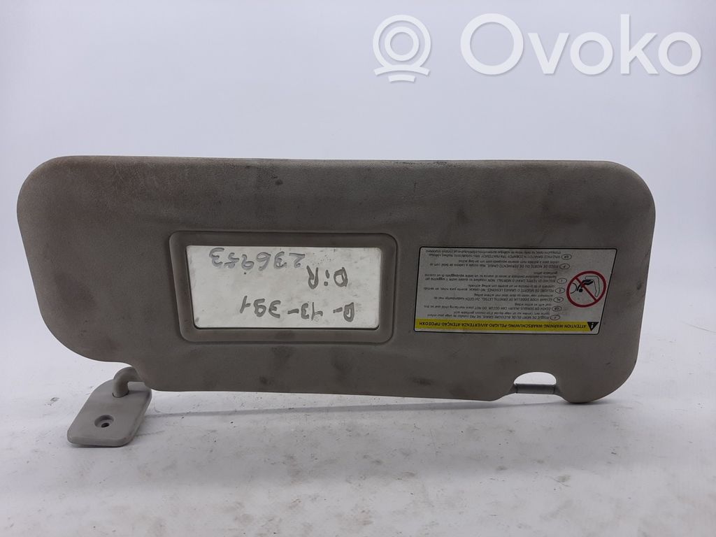 Peugeot 207 Sonnenblende 