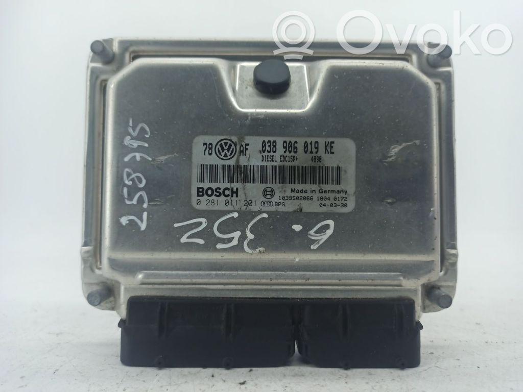 Sterownik / Moduł ECU   038906019KE