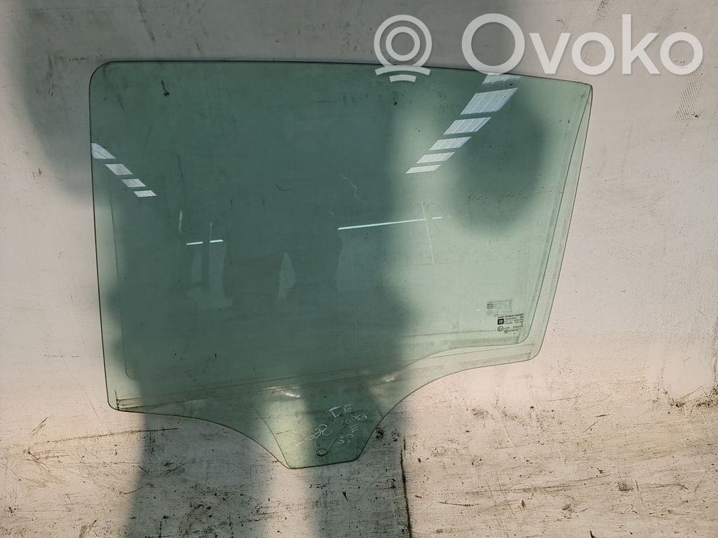 Opel Corsa E Vetro del finestrino della portiera posteriore