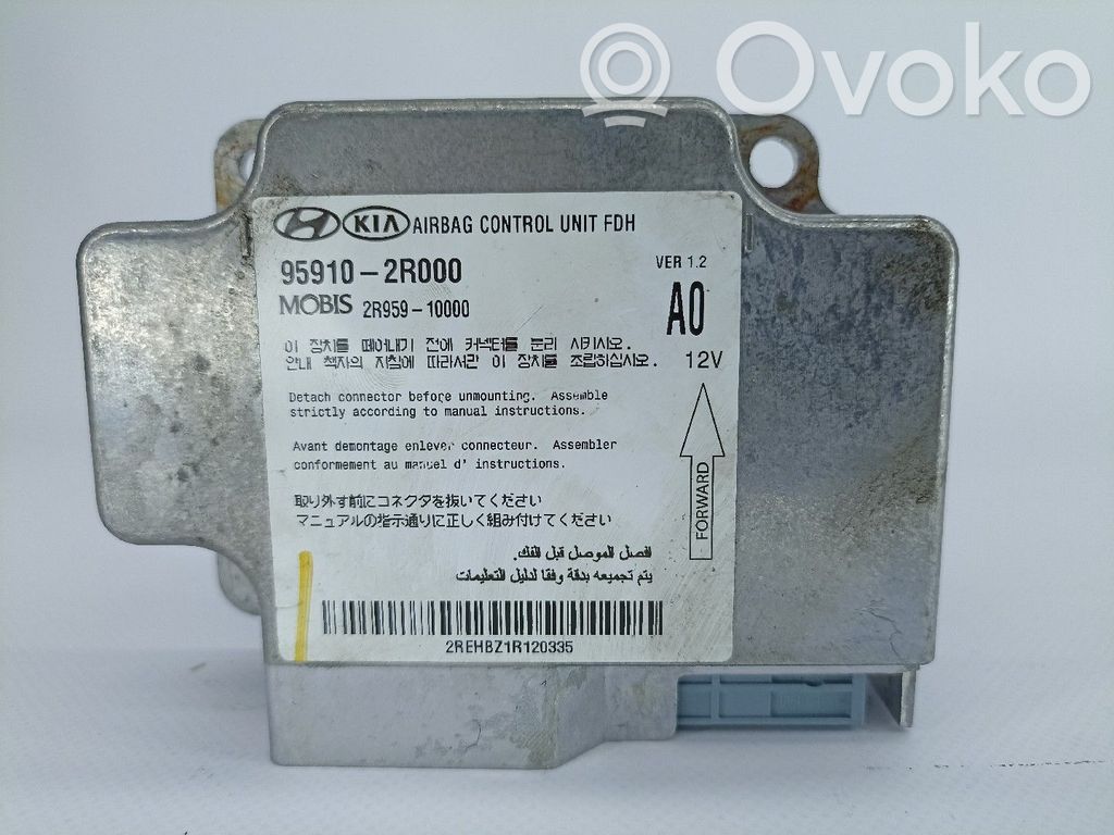 Unidad de control/módulo del Airbag   959102R00,2R95910000
