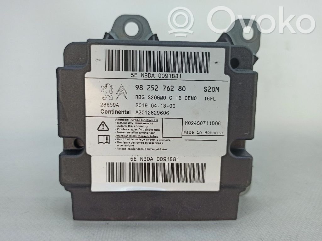Opel Crossland X Centralina/modulo airbag