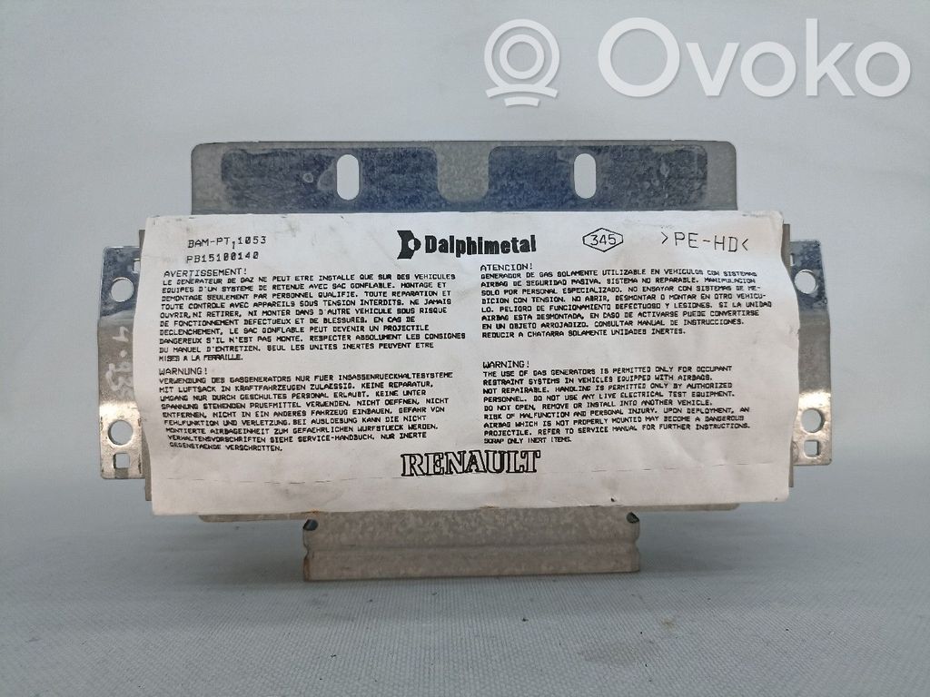 Airbag de passager   8200788814